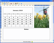 Custom Calendar Maker screenshot